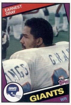 Earnest Gray 1984 Topps #315 Sports Card