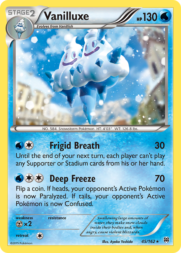 Vanilluxe (45/162) - BREAKthrough Pokémon Card