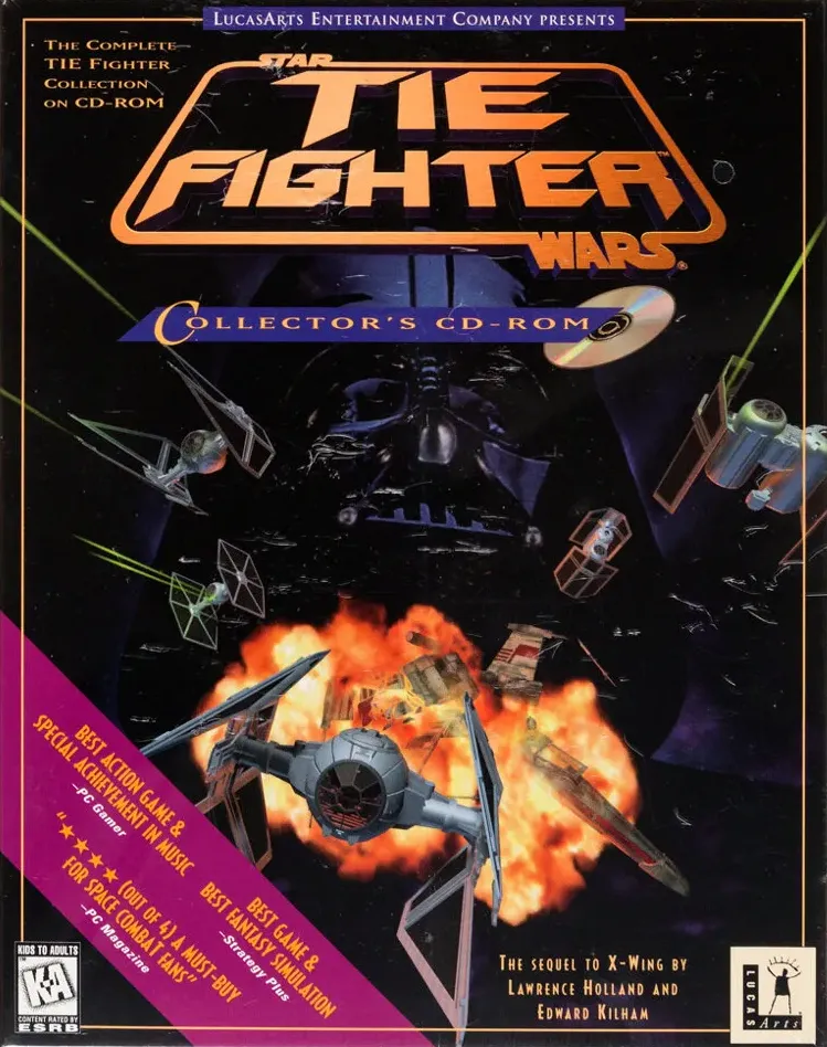 Star Wars: Tie Fighter Collector's CD ROM Video Game