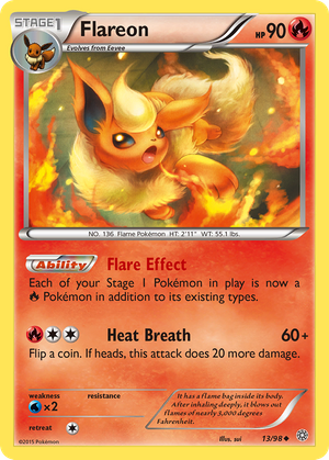 Flareon (13/98) - Ancient Origins