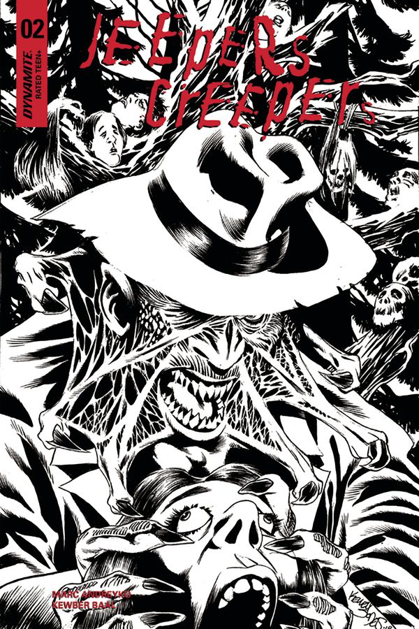 Jeepers Creepers #2 (Cover D 10 Copy Jones B&w Cover)