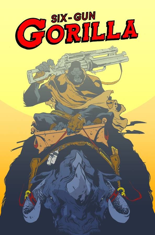 Six Gun Gorilla #4 Comic