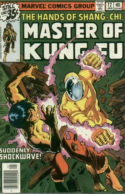 Master of Kung Fu #72 Comic