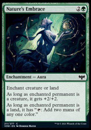 Nature's Embrace (Innistrad: Crimson Vow) Trading Card