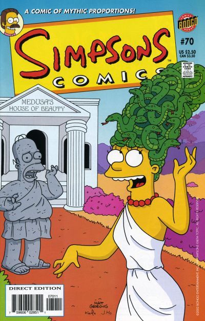 Simpsons Comics #70 Comic