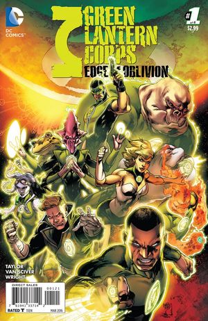 Green Lantern Corps Edge Of Oblivion #1 (Variant Cover)