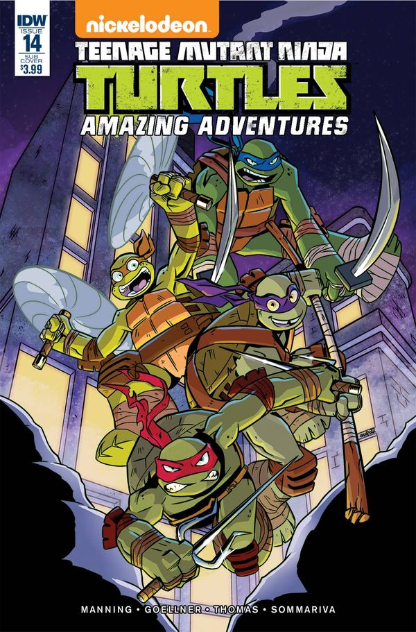 Teenage Mutant Ninja Turtles Amazing Adventures #14 (Subscription Variant)