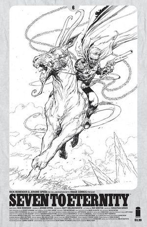 Seven to Eternity #6 (Spawn Month Black & White Variant)