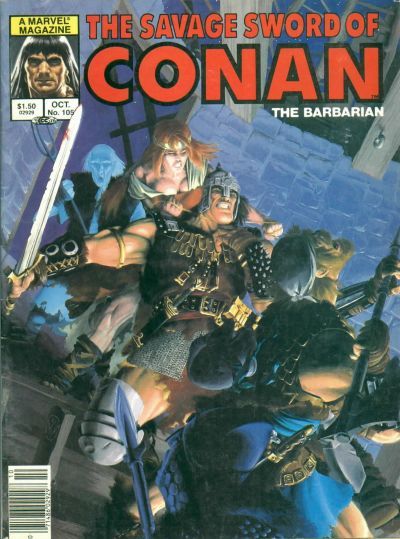 The Savage Sword of Conan #105 Comic