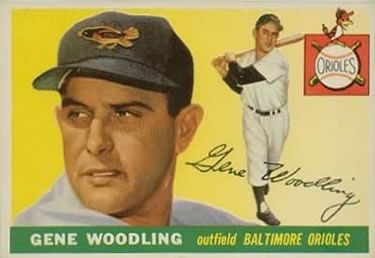 Gene Woodling 1955 Topps #190 Sports Card