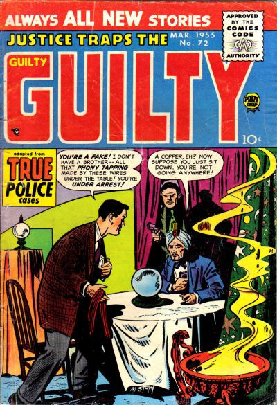 Justice Traps the Guilty #72 Comic