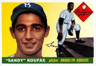 Sandy Koufax 1955 Topps #123 Sports Card
