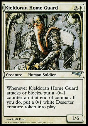 Kjeldoran Home Guard (Coldsnap Theme Decks)