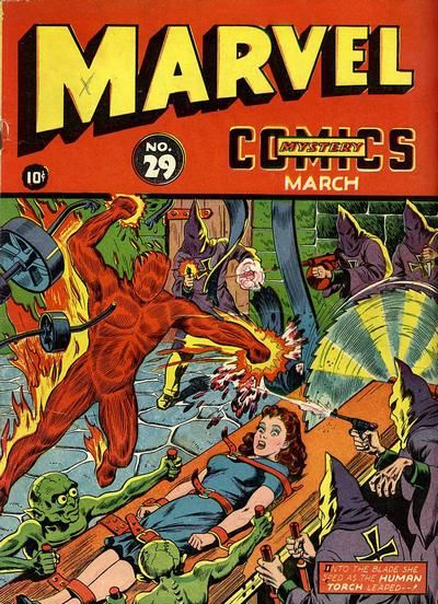 Marvel Mystery Comics #29 Comic