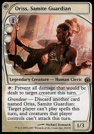 Oriss, Samite Guardian (Future Sight) Trading Card