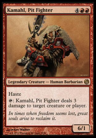 Kamahl, Pit Fighter (Heroes vs. Monsters) Trading Card