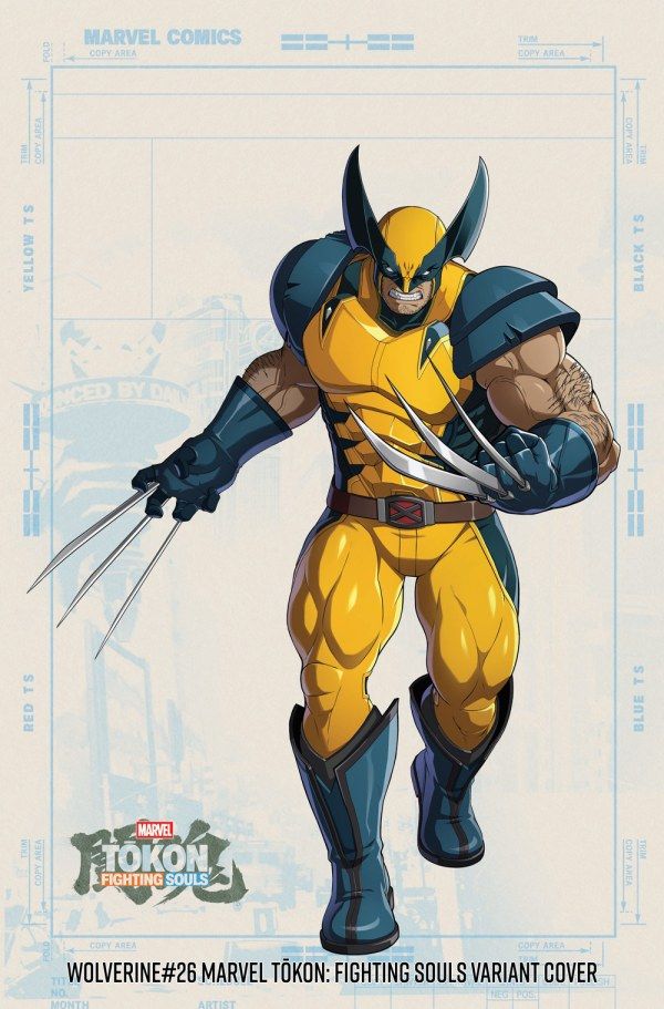 Wolverine #26 (Marvel Tōkon: Fighting Souls Variant) Comic