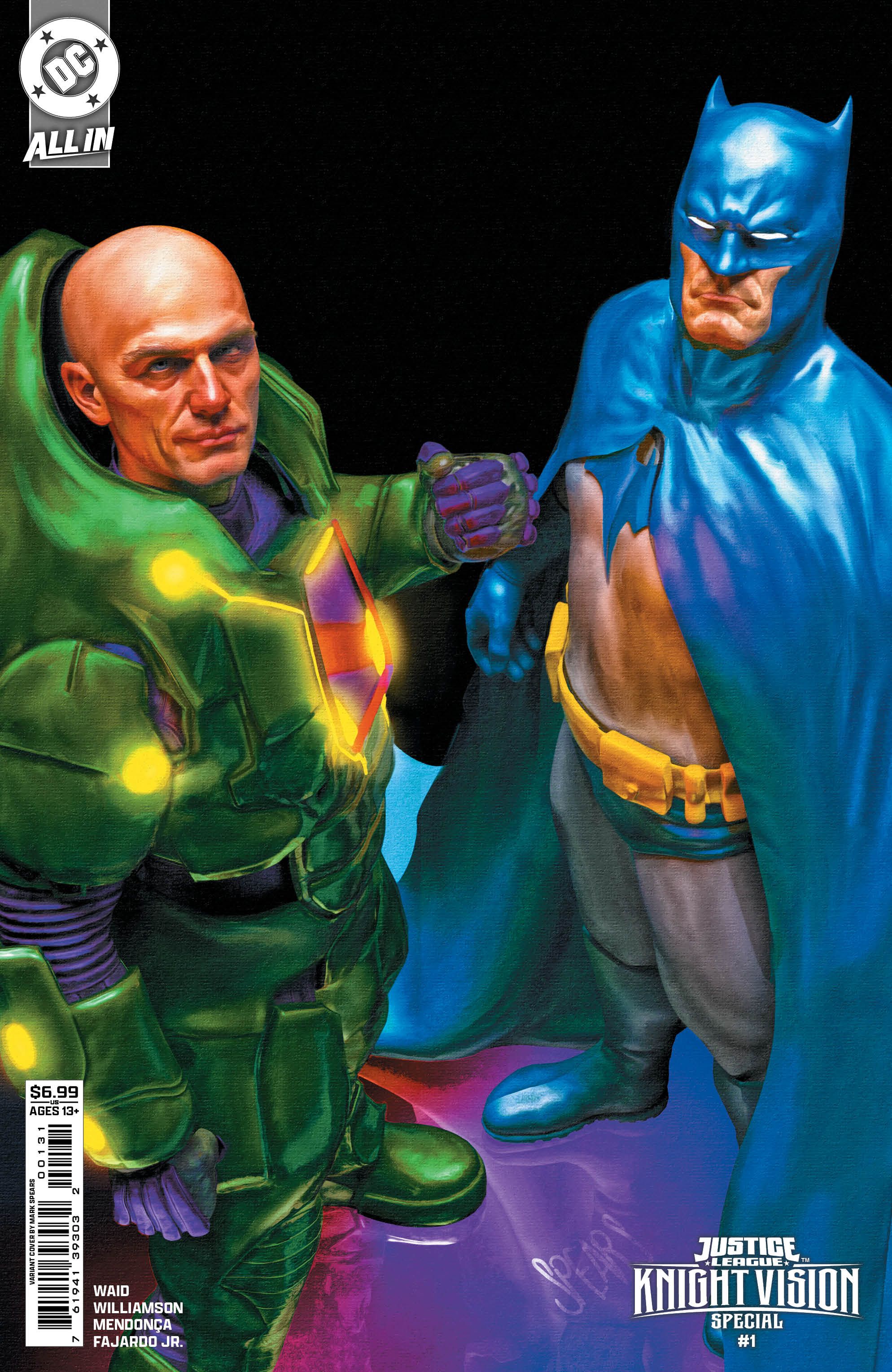 Justice League Knight Vision Special #1 (Cvr C Mark Spears Card Stock Variant) Comic
