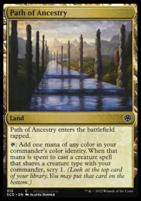 Path of Ancestry (Starter Commander Decks)