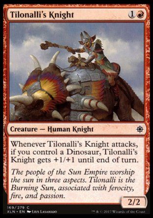 Tilonalli's Knight (Ixalan) Trading Card