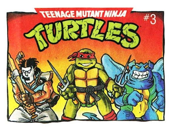 Teenage Mutant Ninja Turtles Cereal Mini-Comic #3