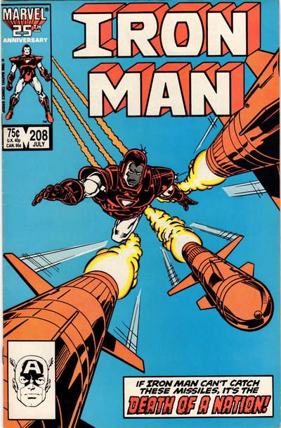 Iron Man #208 Comic