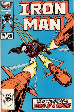 Iron Man #208