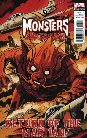 Monsters Unleashed #3 (Francavilla 50s Movie Poster Variant)