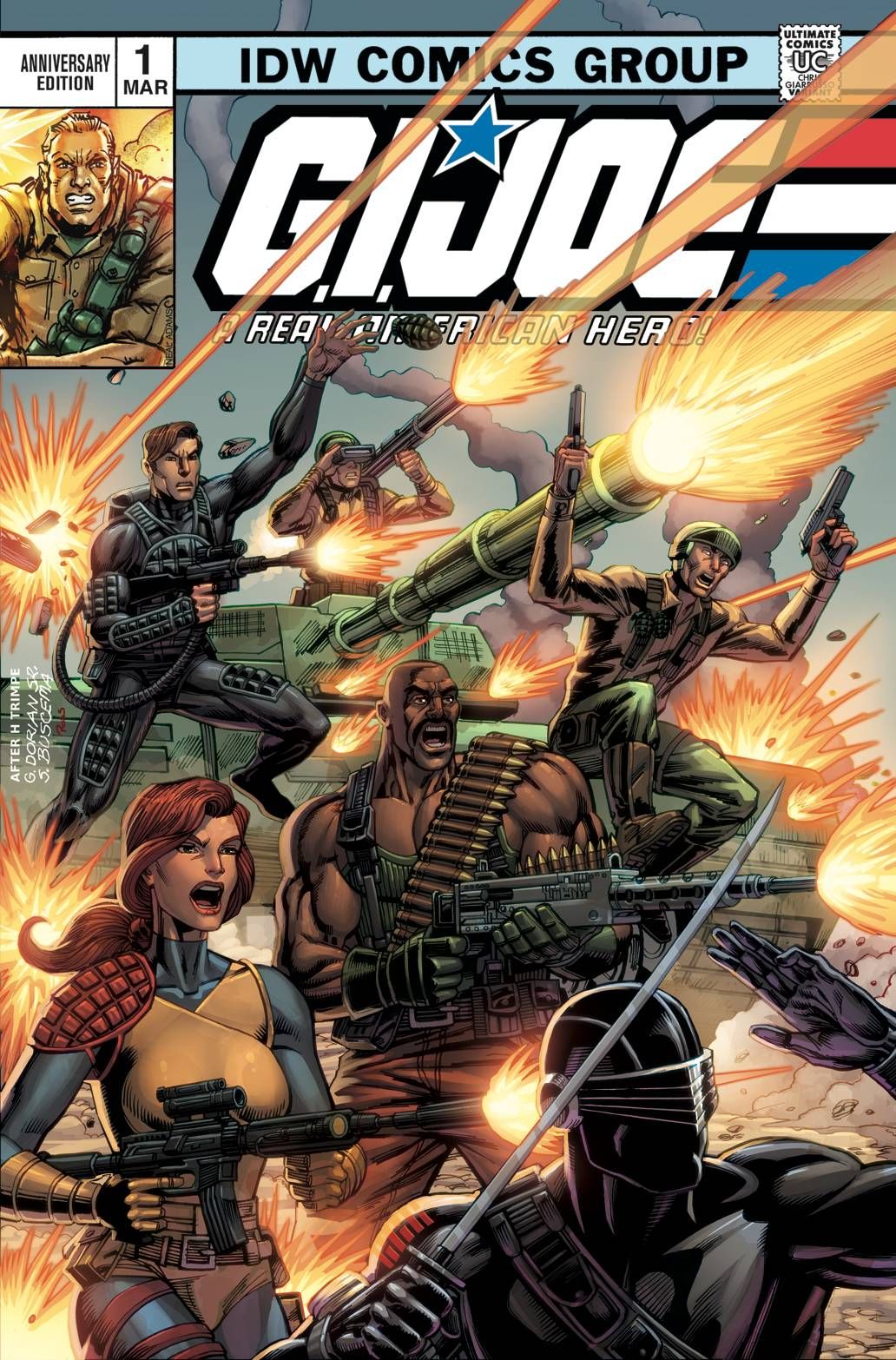 G.I. Joe: A Real American Hero (Anniversary Edition) #1 Comic
