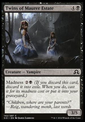 Twins of Maurer Estate (Shadows over Innistrad)