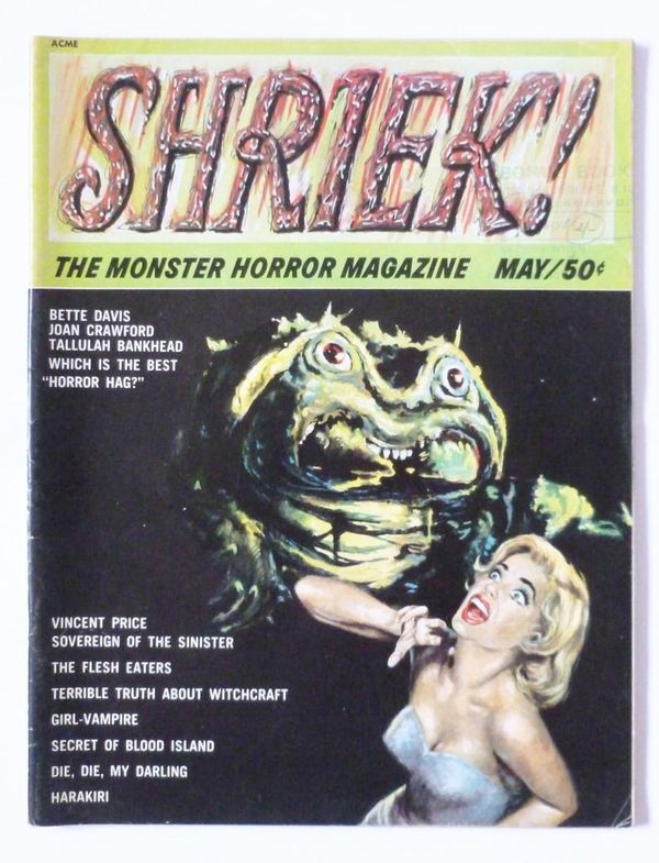 Shriek the Monster Horror Magazine #1