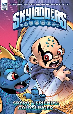 Skylanders Quarterly Sypro & Friends Goldslinger #2 (Cover B)
