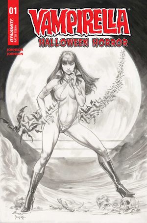 Vampirella Halloween Horror #1 (Cvr R Inc 1:7 Buzz Line Art Foil Foc Bonus Variant)