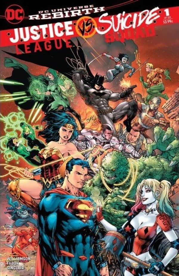 Justice League vs. Suicide Squad #1 (Rodman Comics Variant)