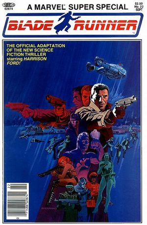 1982 マーベル　ブレードランナー スーパースペシャル　 本　アメコミ Marvel Comics Super Special [Marvel Super Special] #22 Value