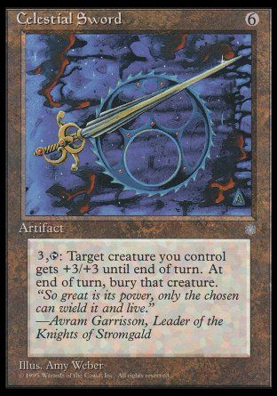 Celestial Sword (Ice Age) Trading Card