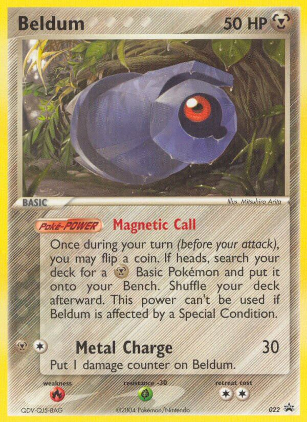 Metang Pokémon Card