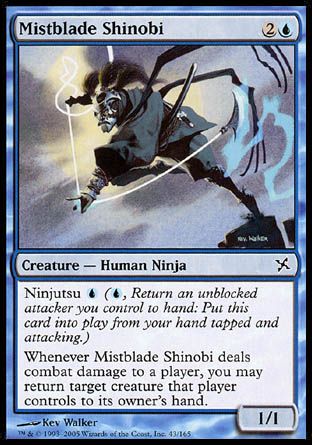 Mistblade Shinobi (Betrayers of Kamigawa) Trading Card