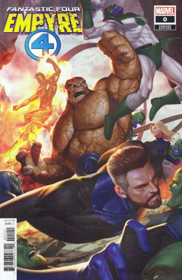 Empyre: Fantastic Four #0 (Lee Variant)