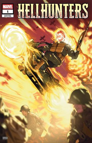 Hellhunters #1 (Clarke Variant Cover)
