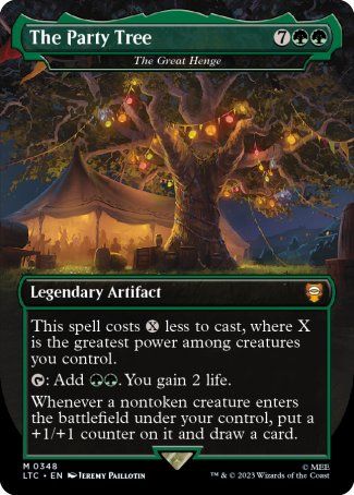 The Great Henge (The Party Tree) (The Lord of the Rings Commander Decks) Trading Card