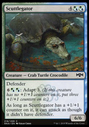 Scuttlegator (Ravnica Allegiance) Trading Card