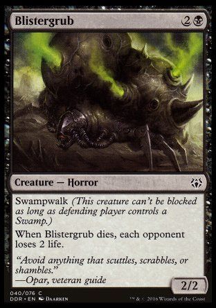 Blistergrub (Nissa vs. Ob Nixilis) Trading Card