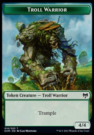 Troll Warrior (Kaldheim) Trading Card