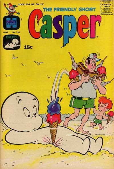 Friendly Ghost, Casper, The #154 Comic