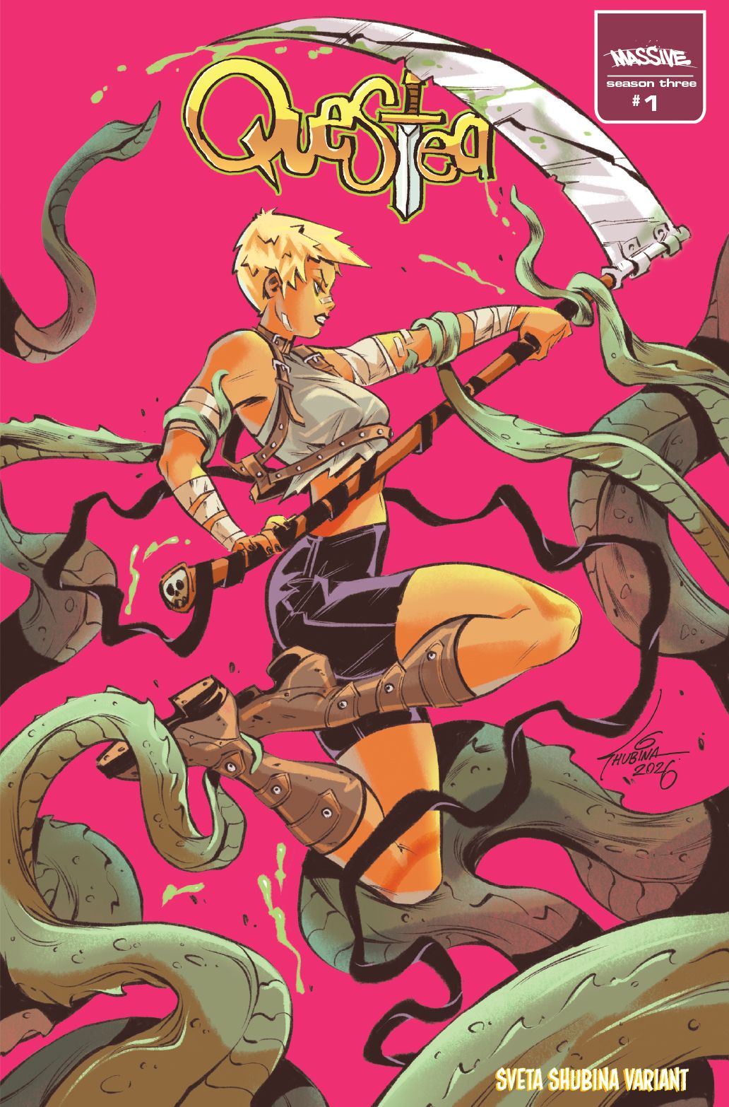 Quested #1 (Cvr G Inc 1:25 Sveta Shubina Variant) Comic