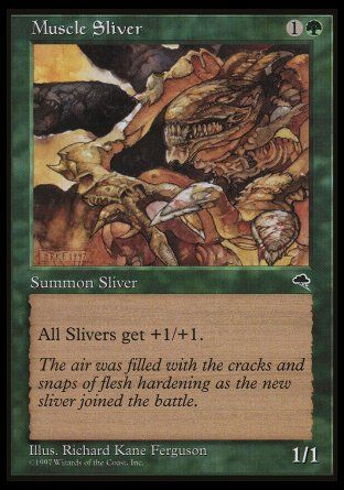 Muscle Sliver (Tempest) Trading Card