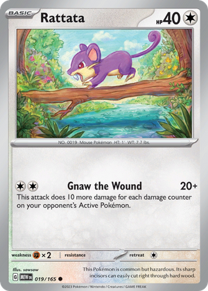 Rattata (19/165) - 151