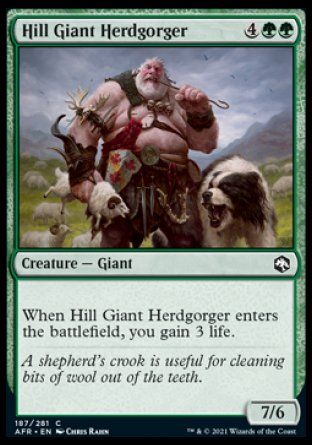 Hill Giant Herdgorger (Dungeons & Dragons: Adventures in the Forgotten Realms) Trading Card