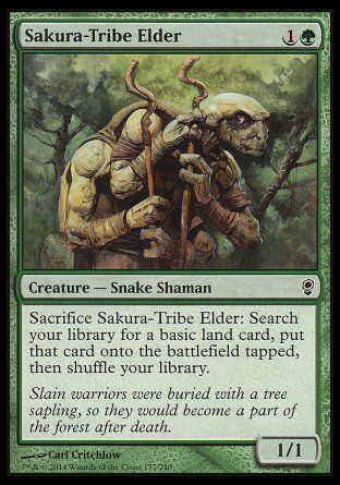 Sakura-Tribe Elder (Conspiracy) Trading Card